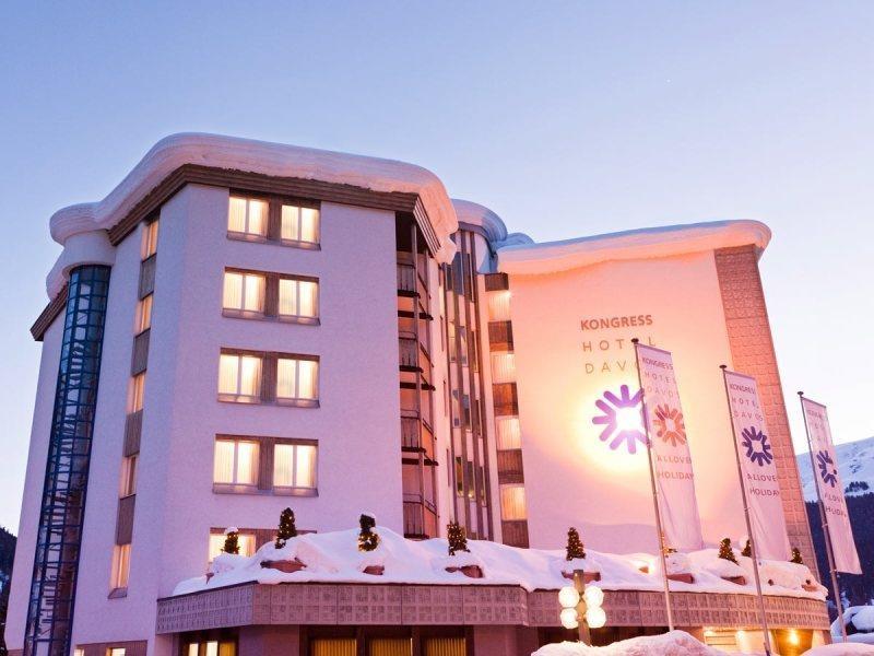 Kongress Hotel Davos Kültér fotó
